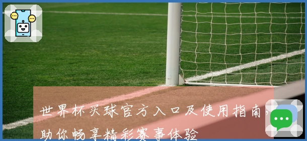 世界杯买球官方入口及使用指南，助你畅享精彩赛事体验