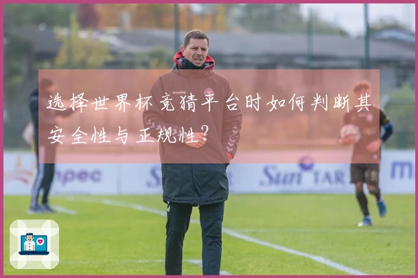 选择世界杯竞猜平台时如何判断其安全性与正规性？