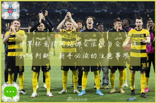 世界杯竞猜网站的合法性与合规性如何判断？新手必读的注意事项